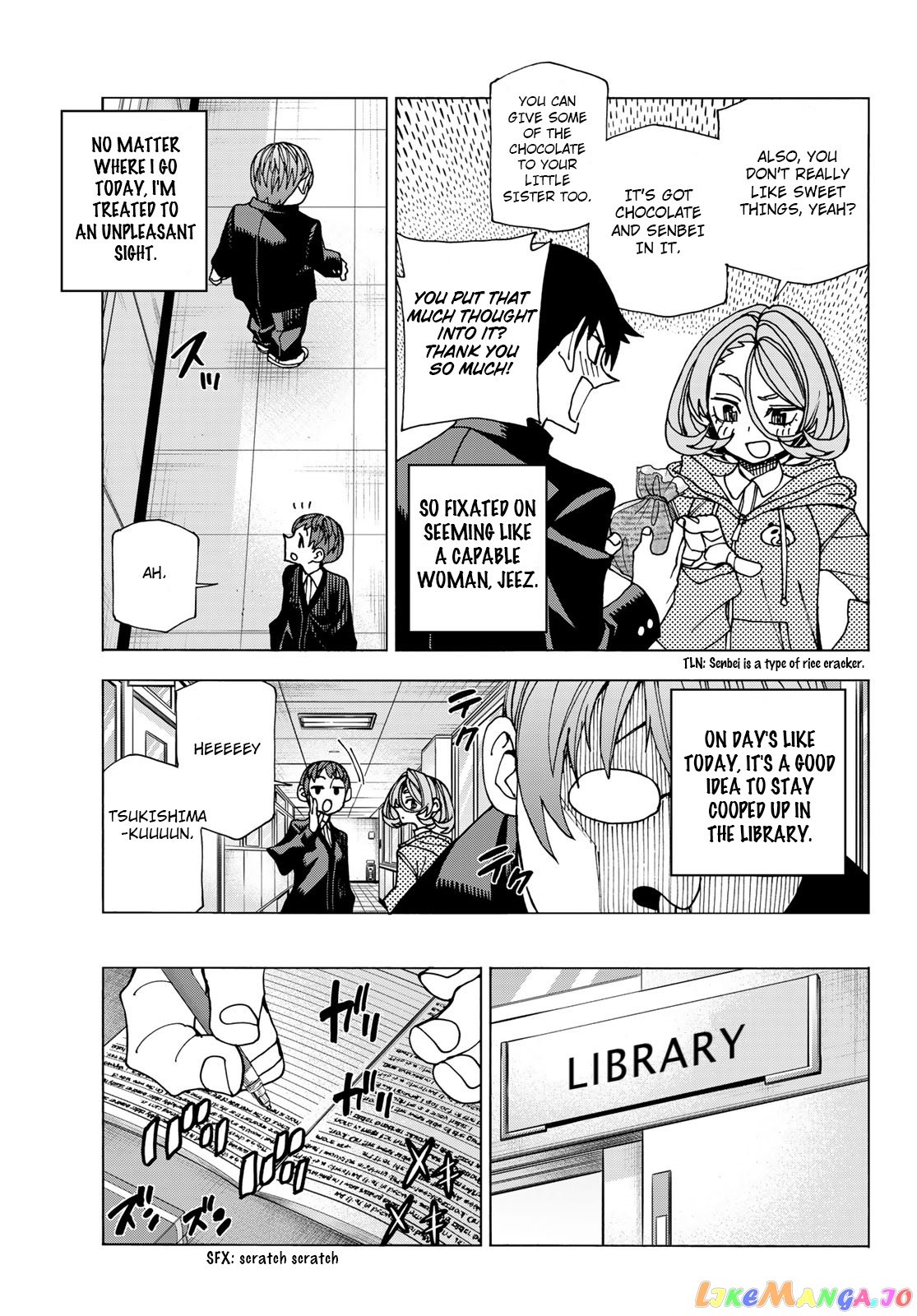 The Story Between a Dumb Prefect and a High School Girl with an Inappropriate Skirt Length chapter 53 - page 11