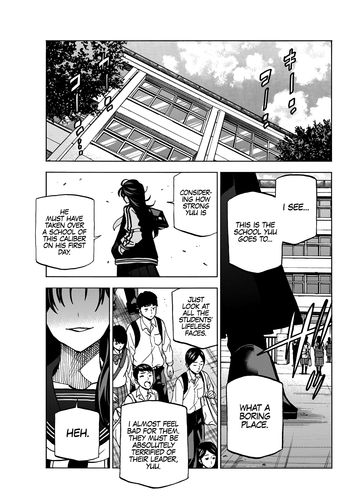 The Story Between a Dumb Prefect and a High School Girl with an Inappropriate Skirt Length chapter 37 - page 1