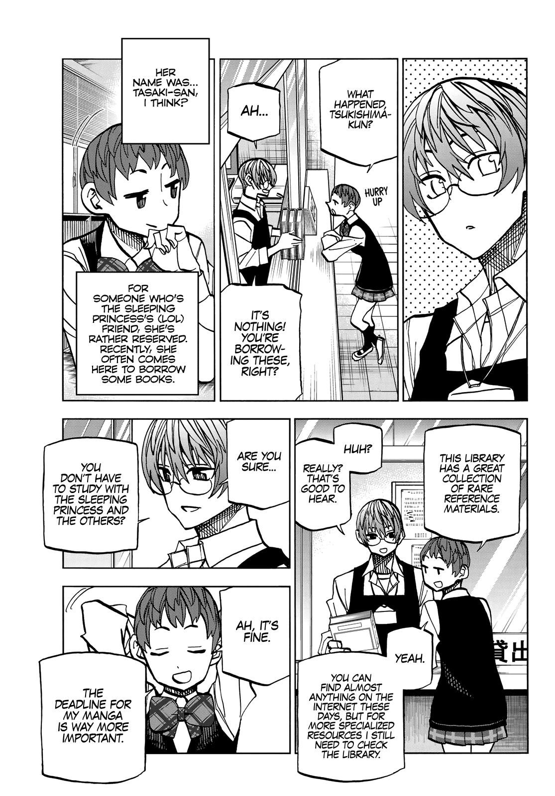 The Story Between a Dumb Prefect and a High School Girl with an Inappropriate Skirt Length chapter 38 - page 9