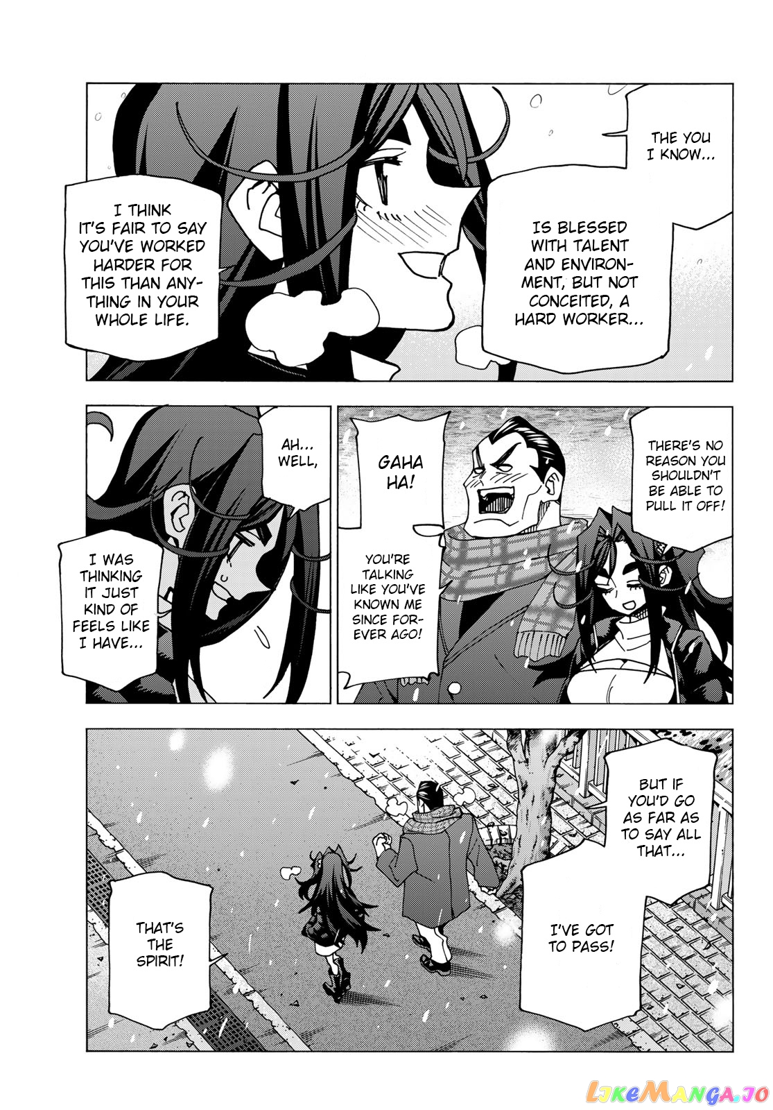 The Story Between a Dumb Prefect and a High School Girl with an Inappropriate Skirt Length chapter 55 - page 7