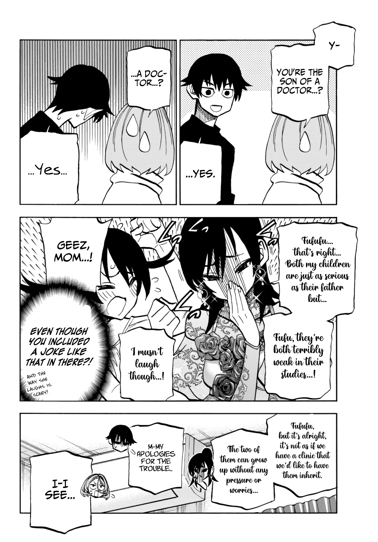 The Story Between a Dumb Prefect and a High School Girl with an Inappropriate Skirt Length chapter 40 - page 14