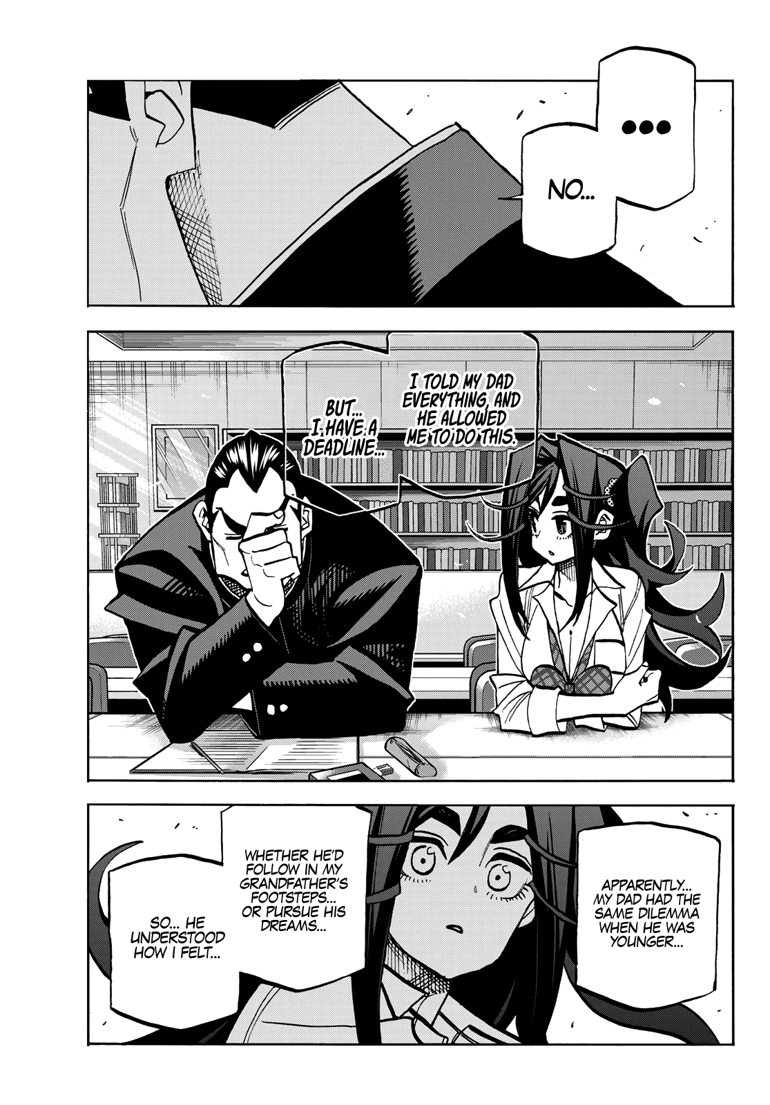 The Story Between a Dumb Prefect and a High School Girl with an Inappropriate Skirt Length chapter 42 - page 13