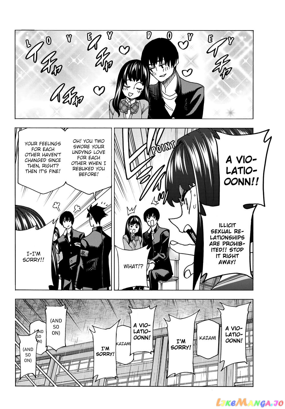 The Story Between a Dumb Prefect and a High School Girl with an Inappropriate Skirt Length chapter 62 - page 16