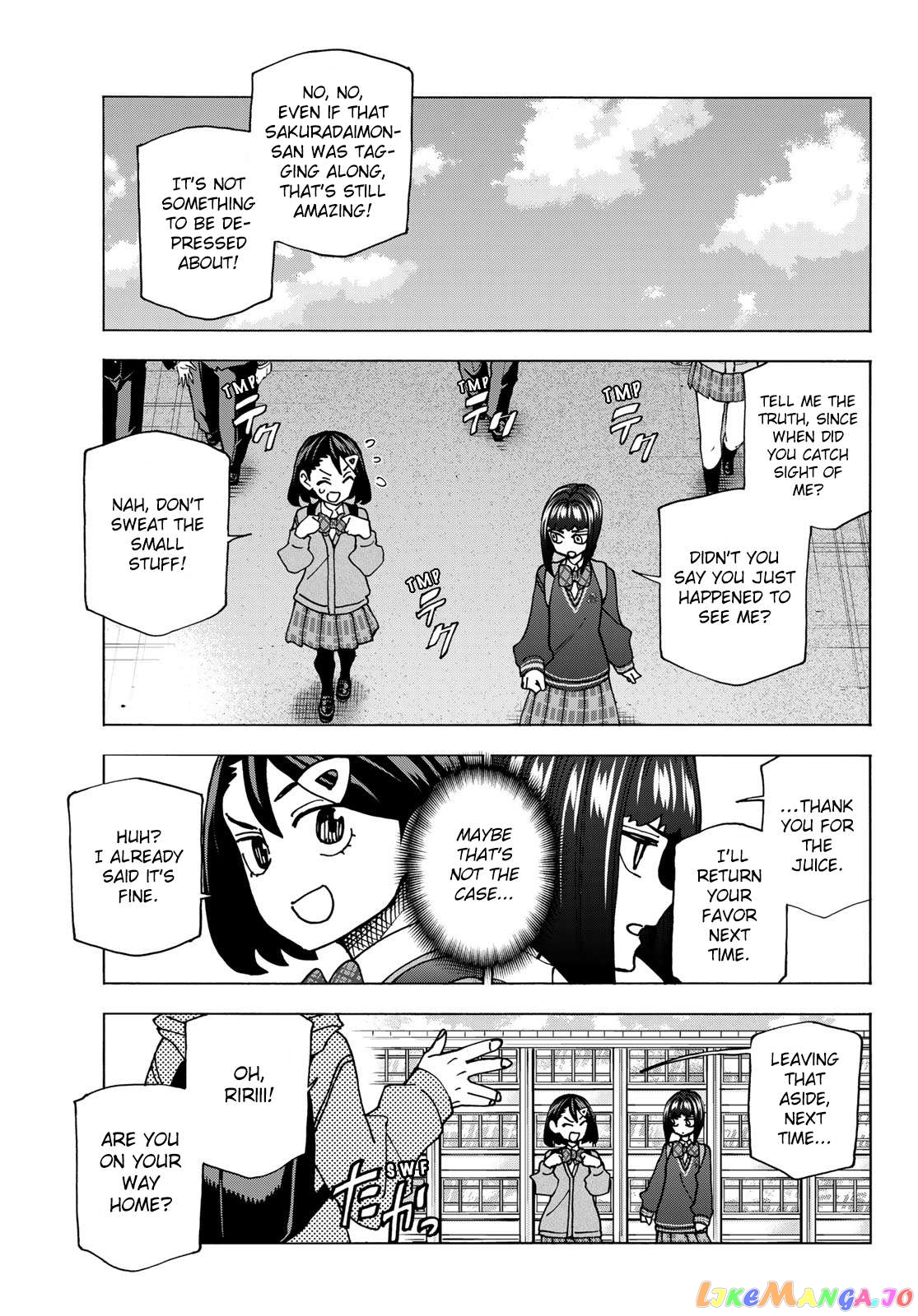 The Story Between a Dumb Prefect and a High School Girl with an Inappropriate Skirt Length chapter 62 - page 23