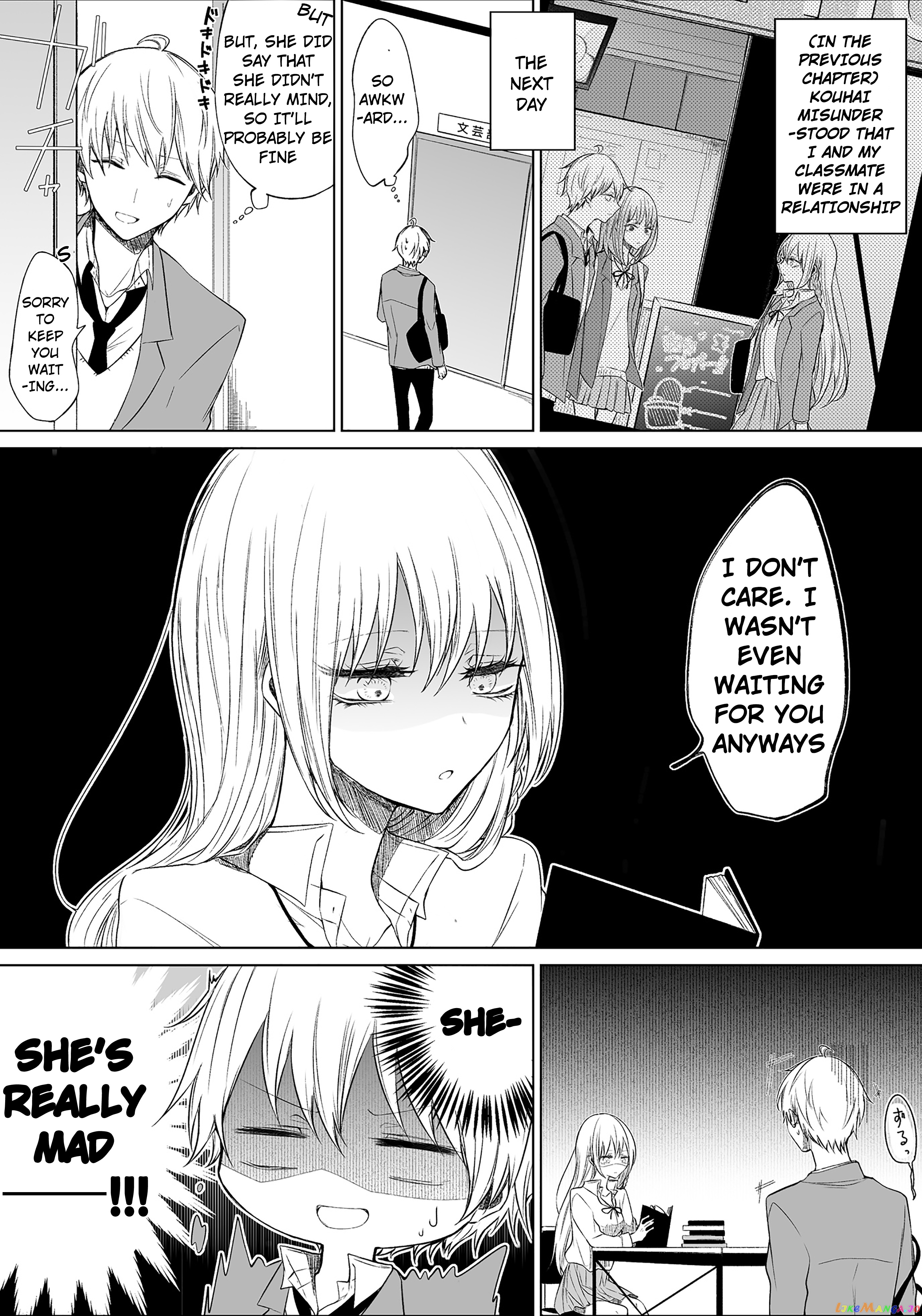 Ichizu de Bitch na Kouhai chapter 38 - page 1