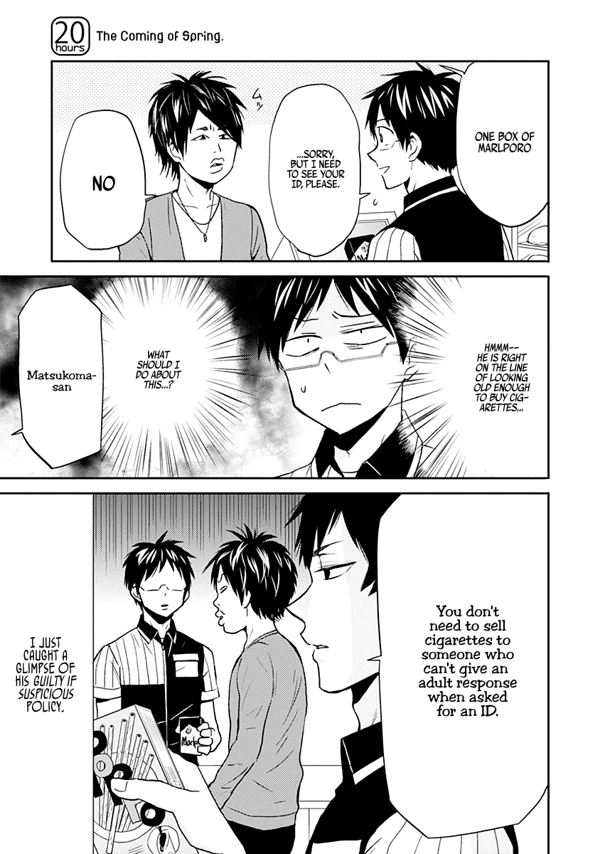 Nietzsche-sensei - Konbini ni, Satori Sedai no Shinjin ga Maiorita chapter 20 - page 1