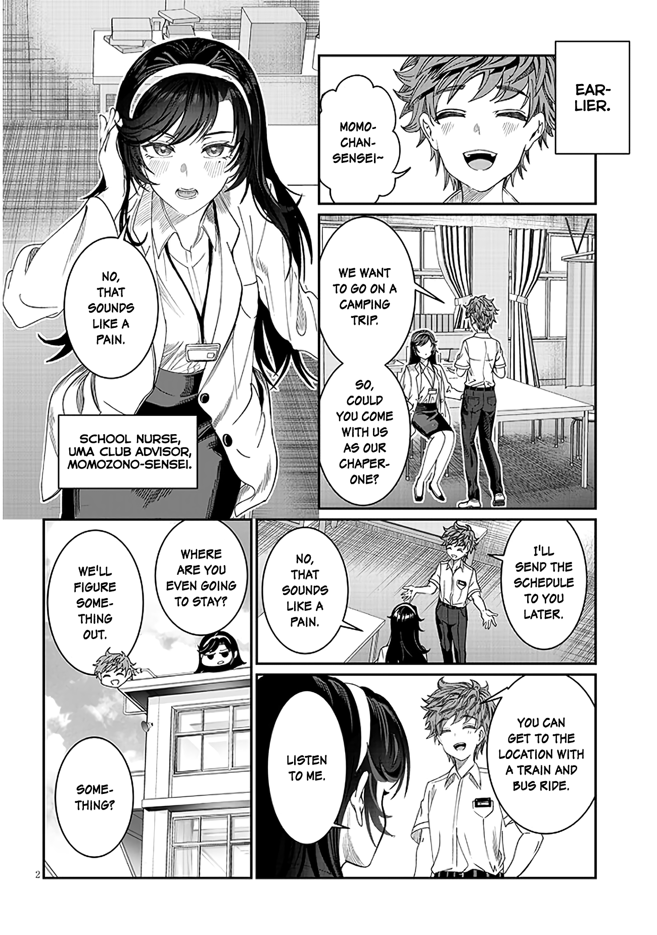 Kimi wa Yakamashi Tojite yo Kuchi wo! chapter 24 - page 2