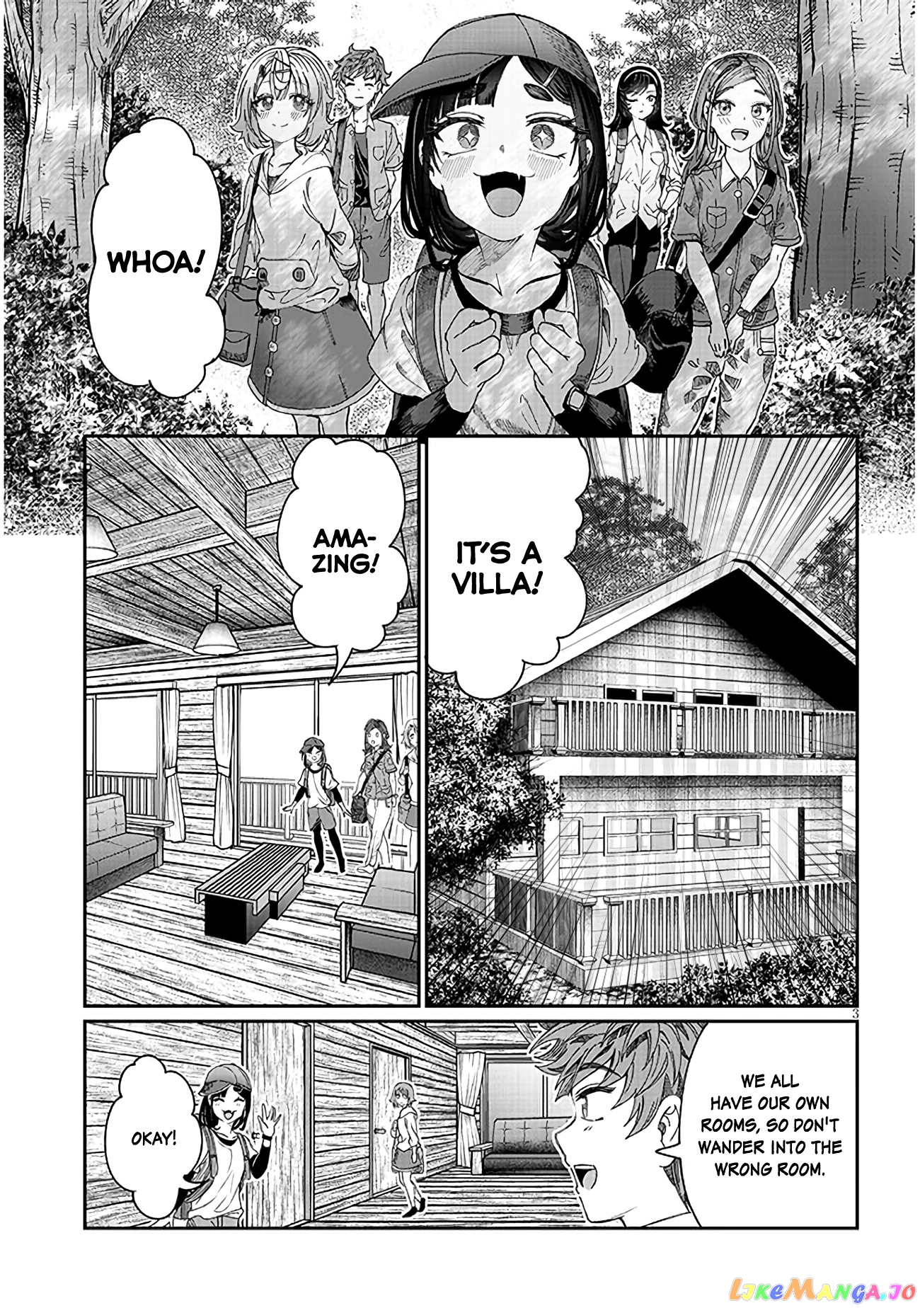 Kimi wa Yakamashi Tojite yo Kuchi wo! chapter 24 - page 3