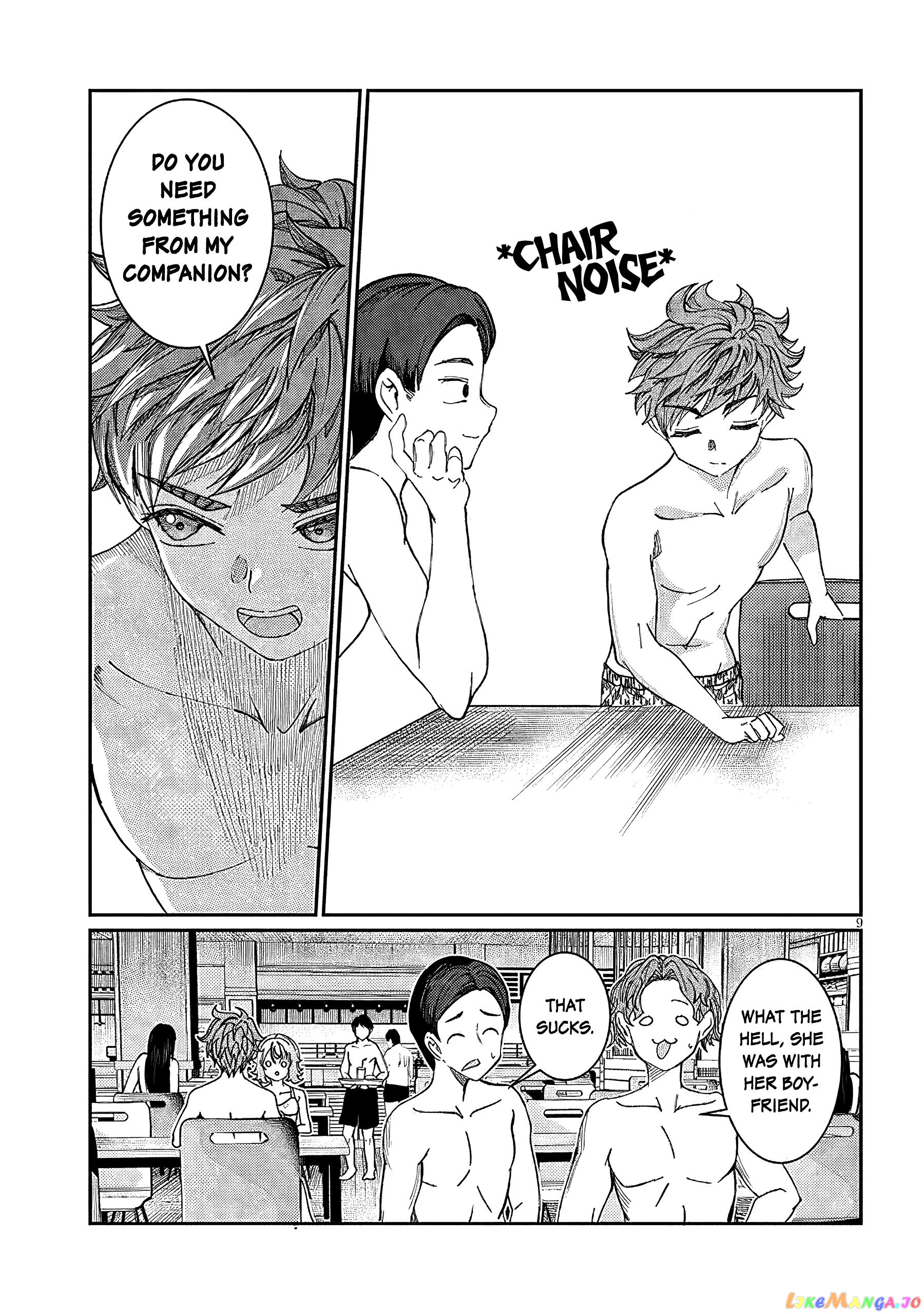 Kimi wa Yakamashi Tojite yo Kuchi wo! chapter 29 - page 9
