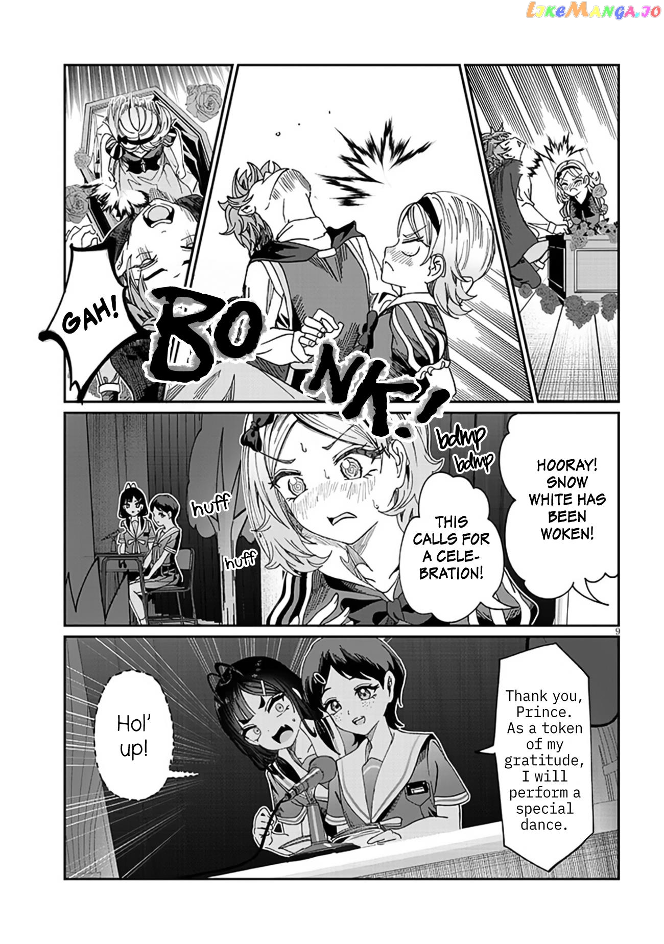 Kimi wa Yakamashi Tojite yo Kuchi wo! Chapter 35 - page 9