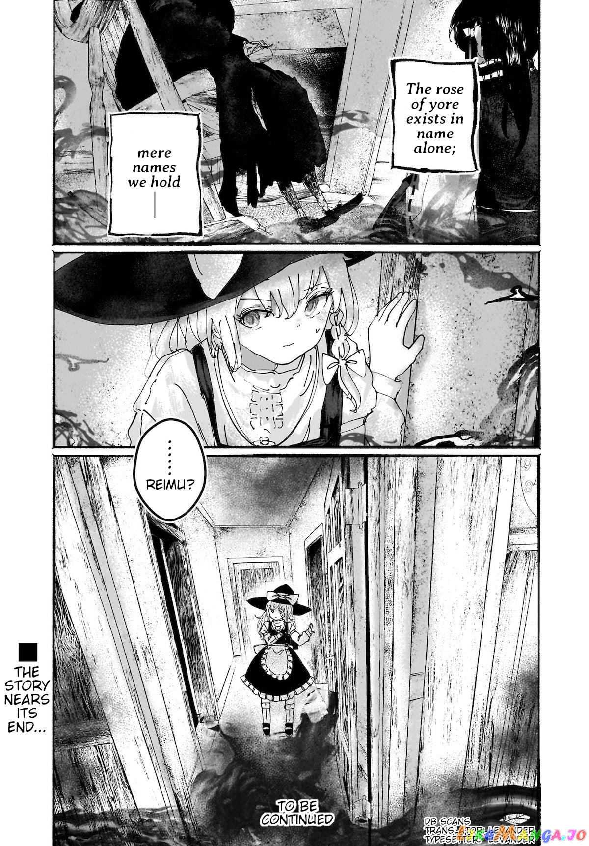 Touhou - The Magician Who Loved A Fake (Doujinshi) chapter 16 - page 36