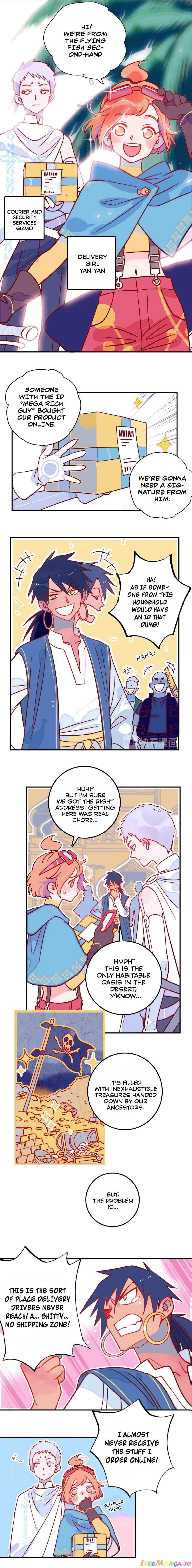 Salted Fish Flying On The Road Chapter 1 - page 4