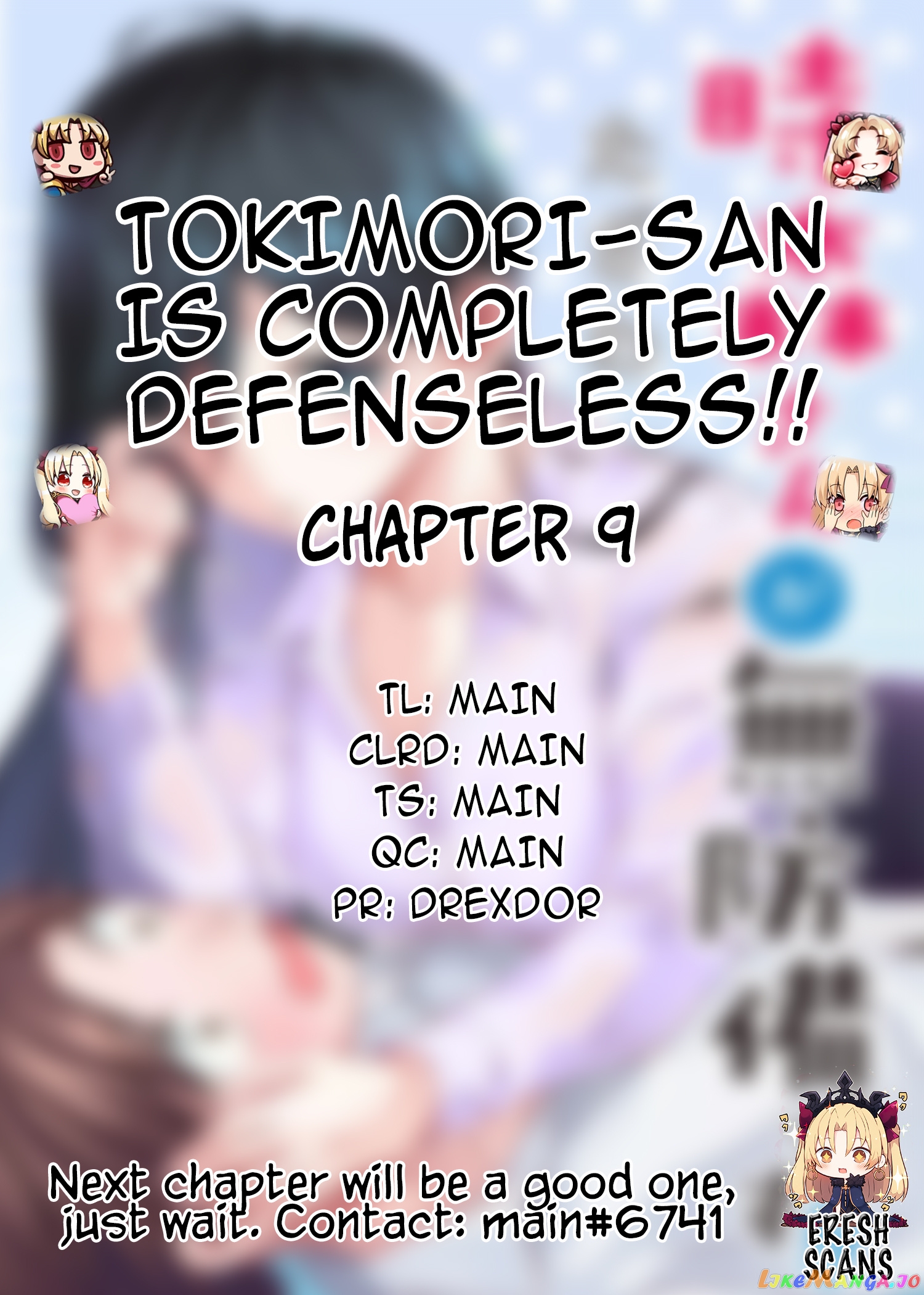 Tokimori-san Is Completely Defenseless!! chapter 9 - page 1