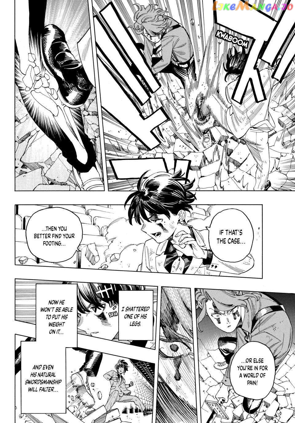 Akabane Honeko No Bodyguard chapter 44 - page 6