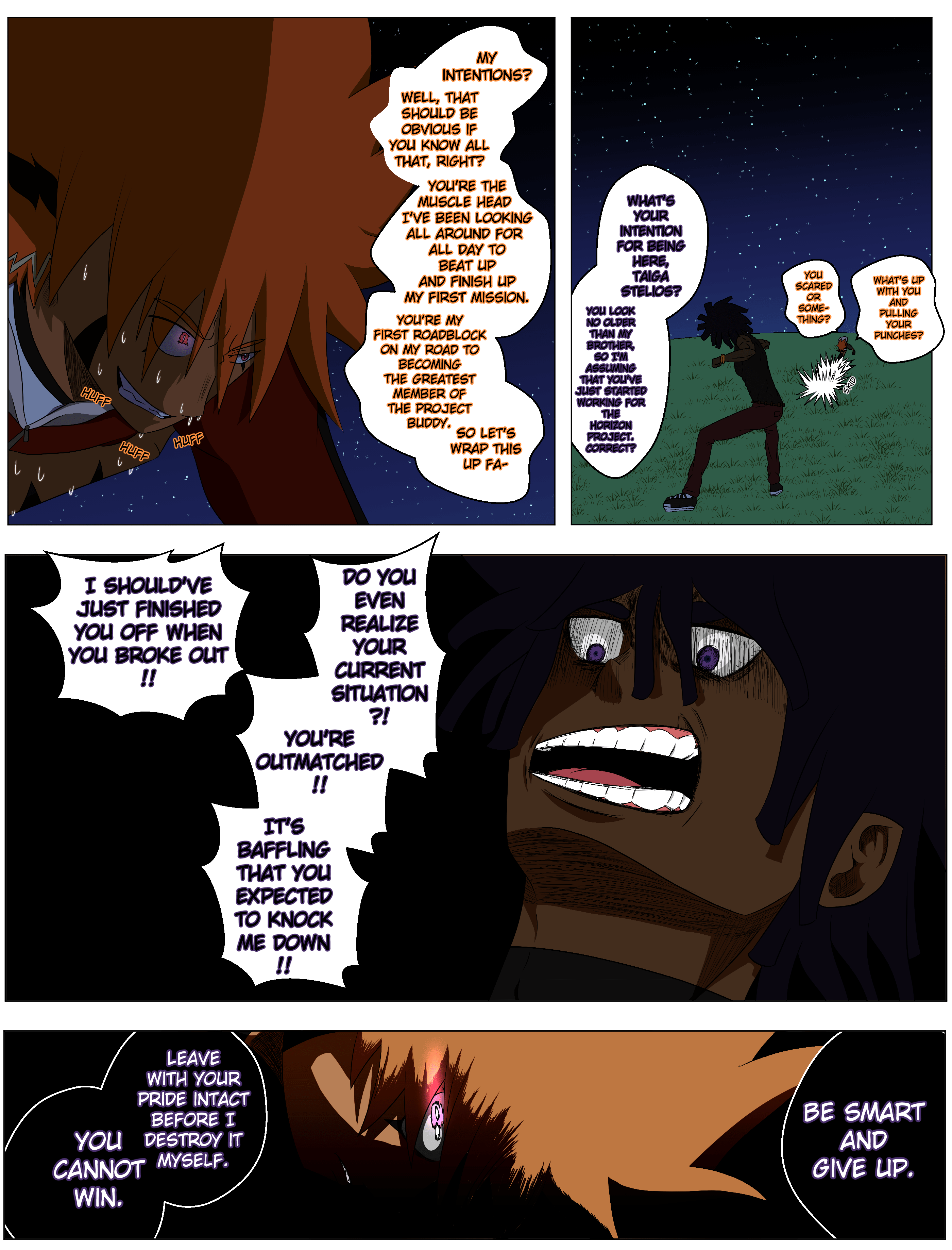 Horizon Project  - Manga chapter 2 - page 12