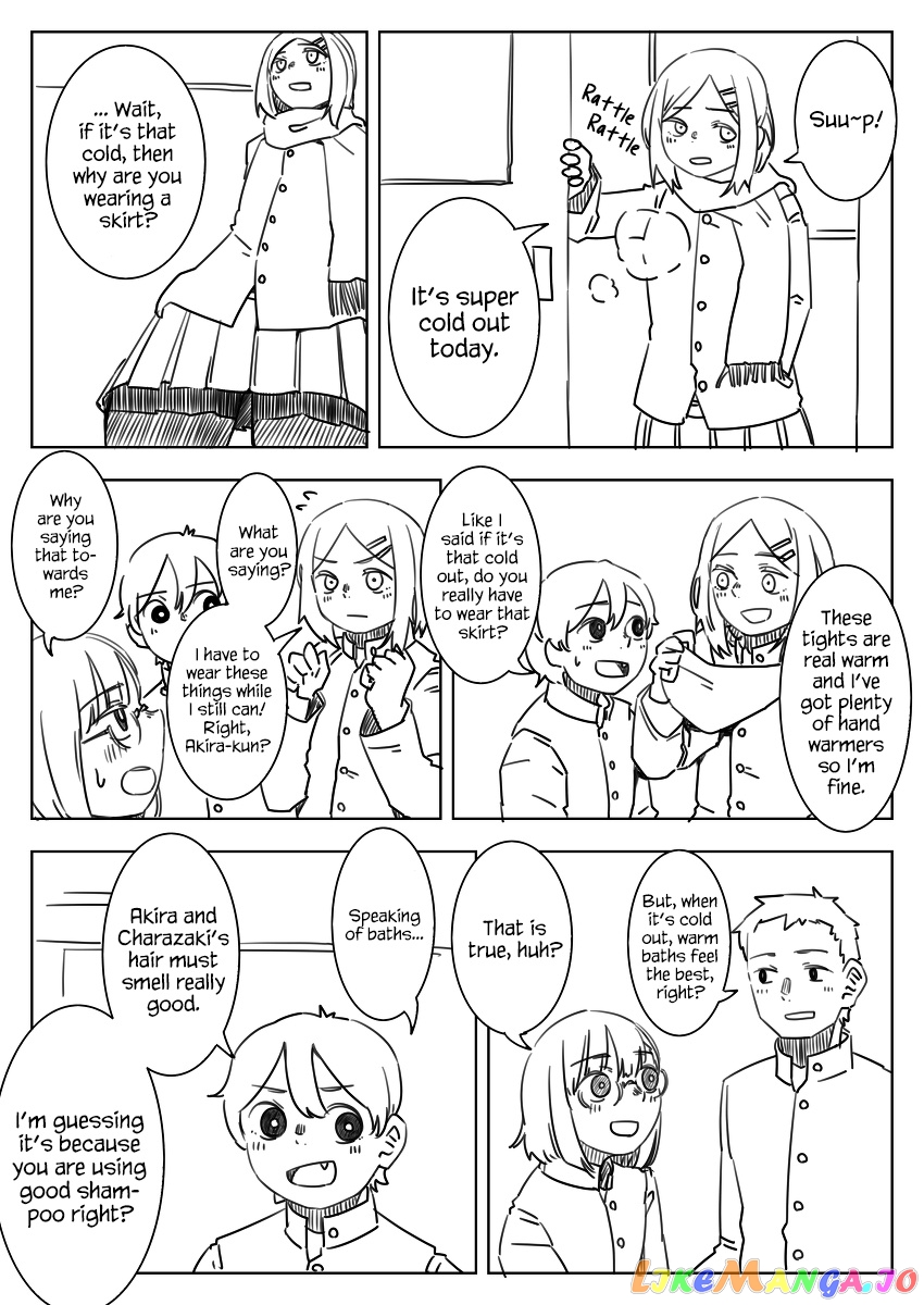 Danshikou ni Dokusareta Otokonoko chapter 17 - page 1