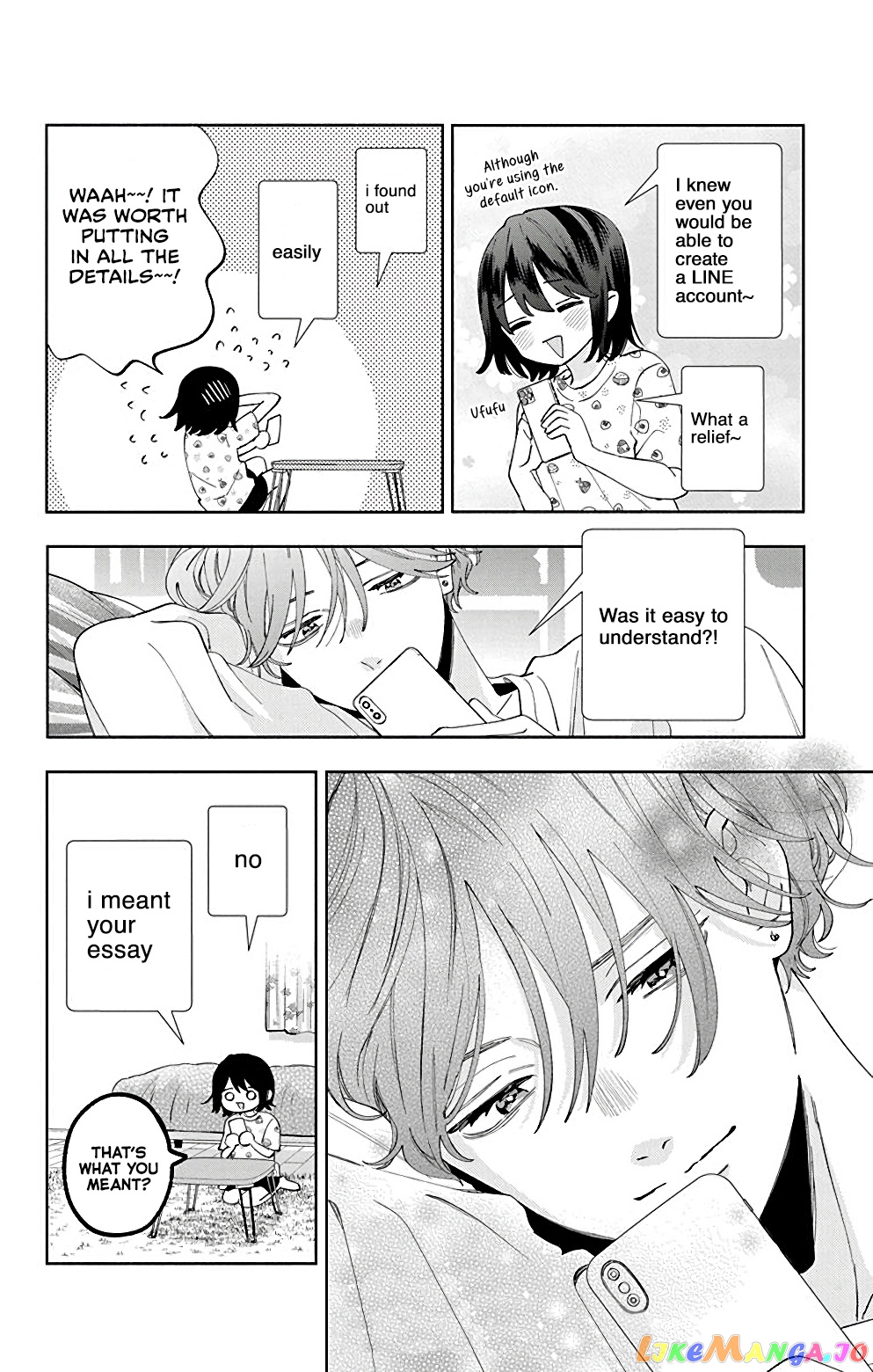 I Won't Fall for Him Just Because of His Face chapter 5.5 - page 8