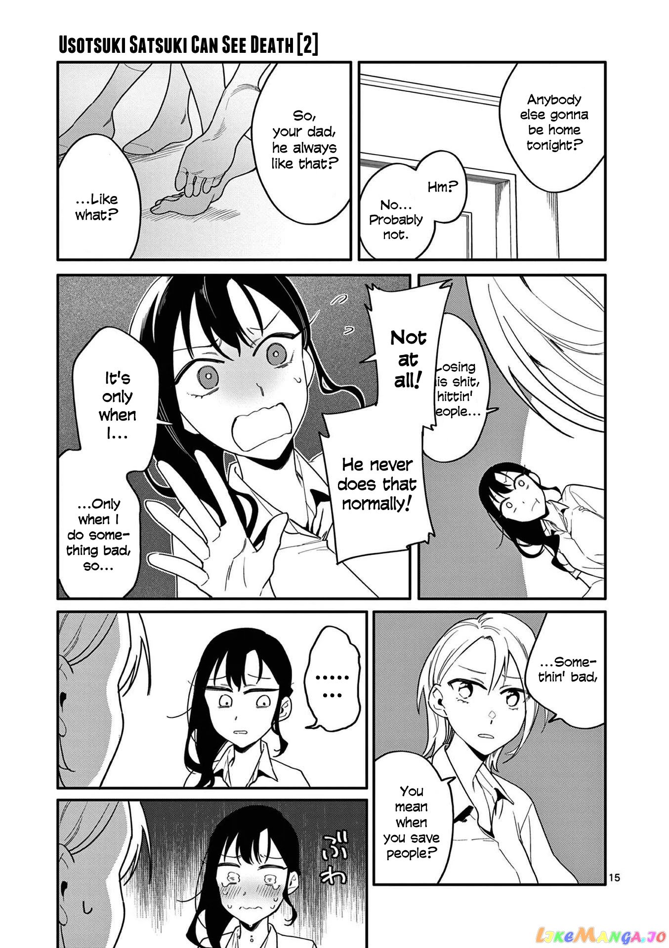 Liar Satsuki Can See Death chapter 15 - page 15