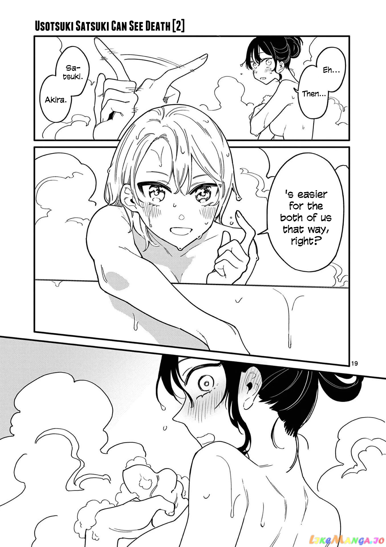 Liar Satsuki Can See Death chapter 15 - page 19