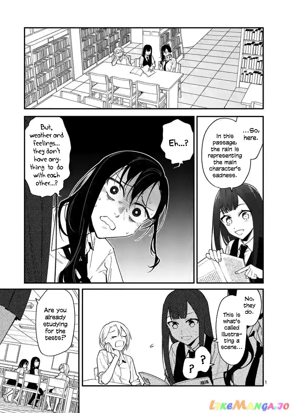 Liar Satsuki Can See Death chapter 30 - page 1