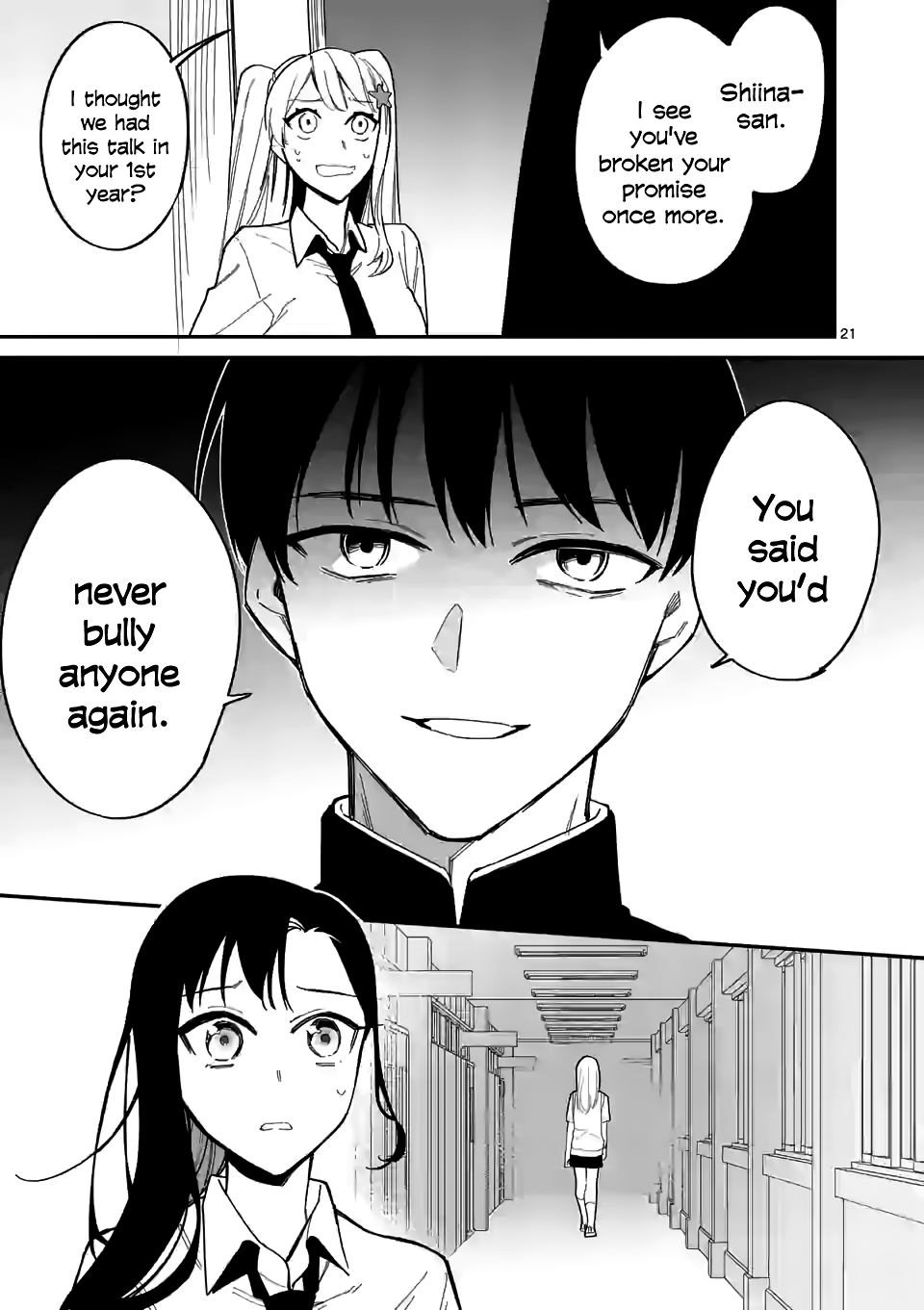 Liar Satsuki Can See Death chapter 31 - page 21