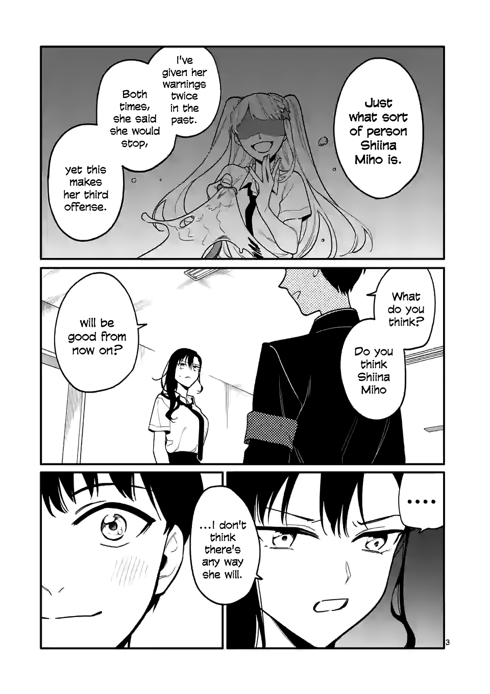 Liar Satsuki Can See Death chapter 32 - page 3