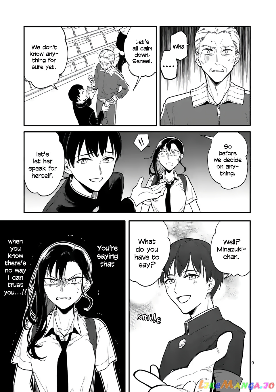 Liar Satsuki Can See Death chapter 37 - page 9