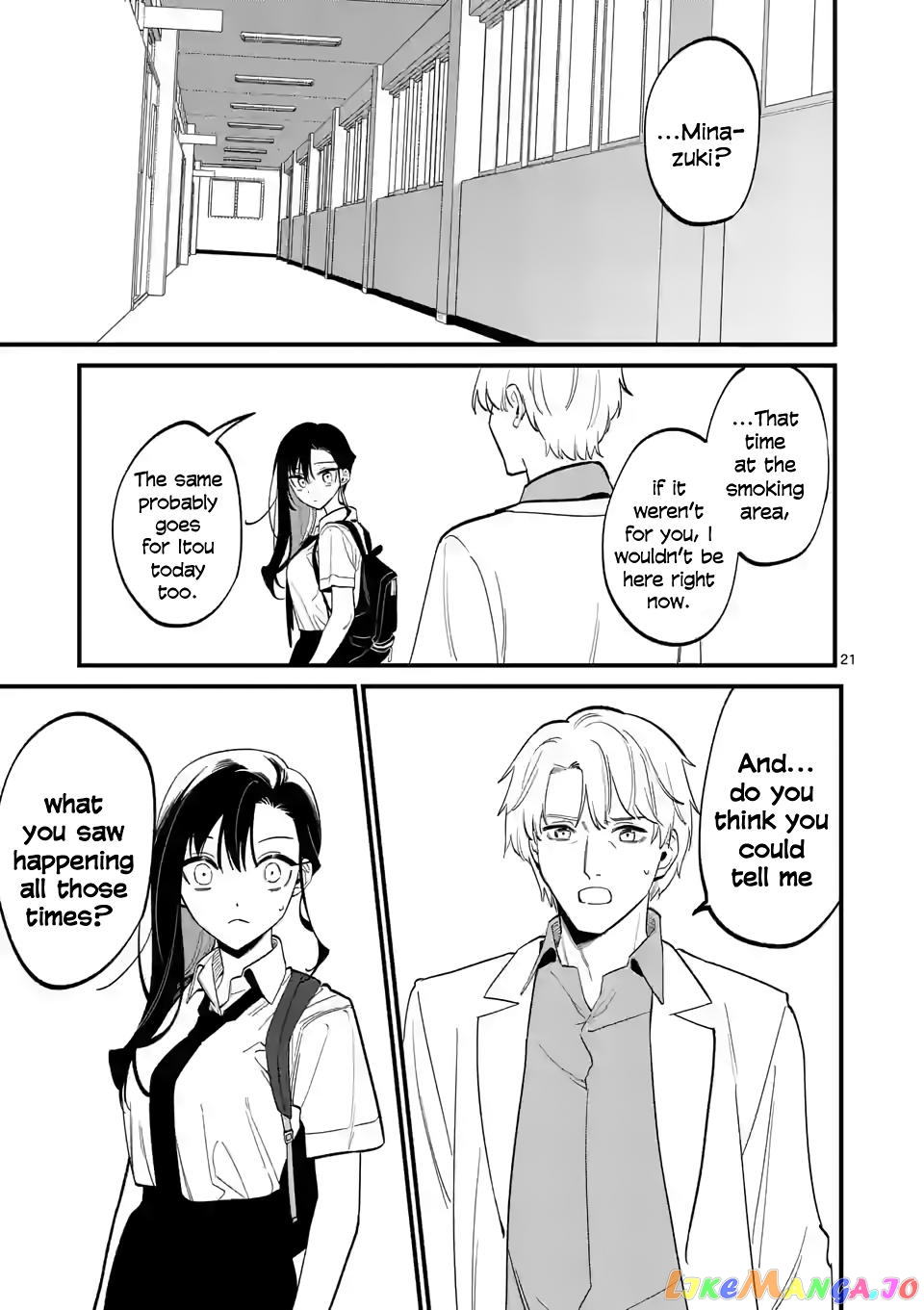 Liar Satsuki Can See Death chapter 61 - page 21