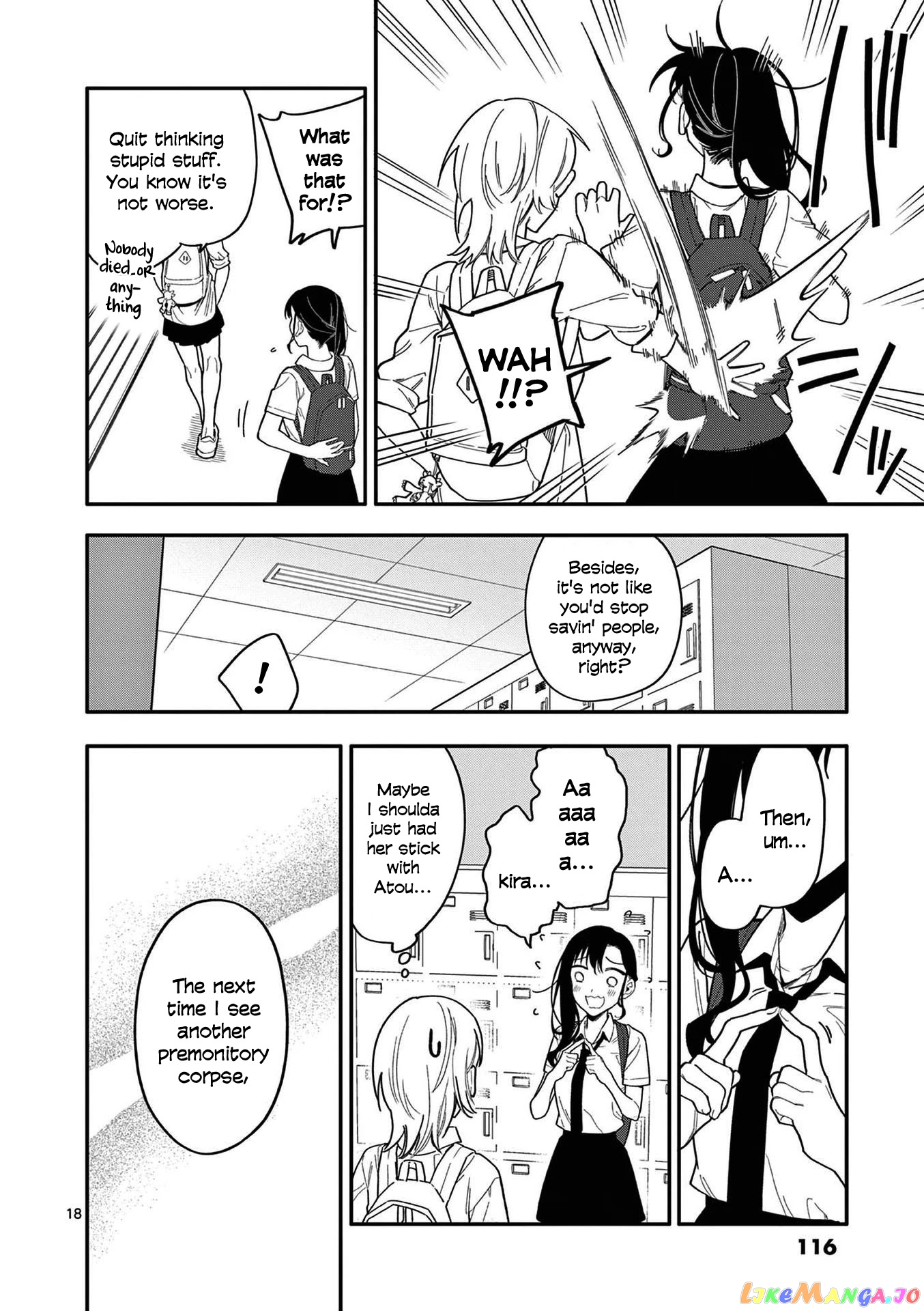 Liar Satsuki Can See Death chapter 24 - page 18