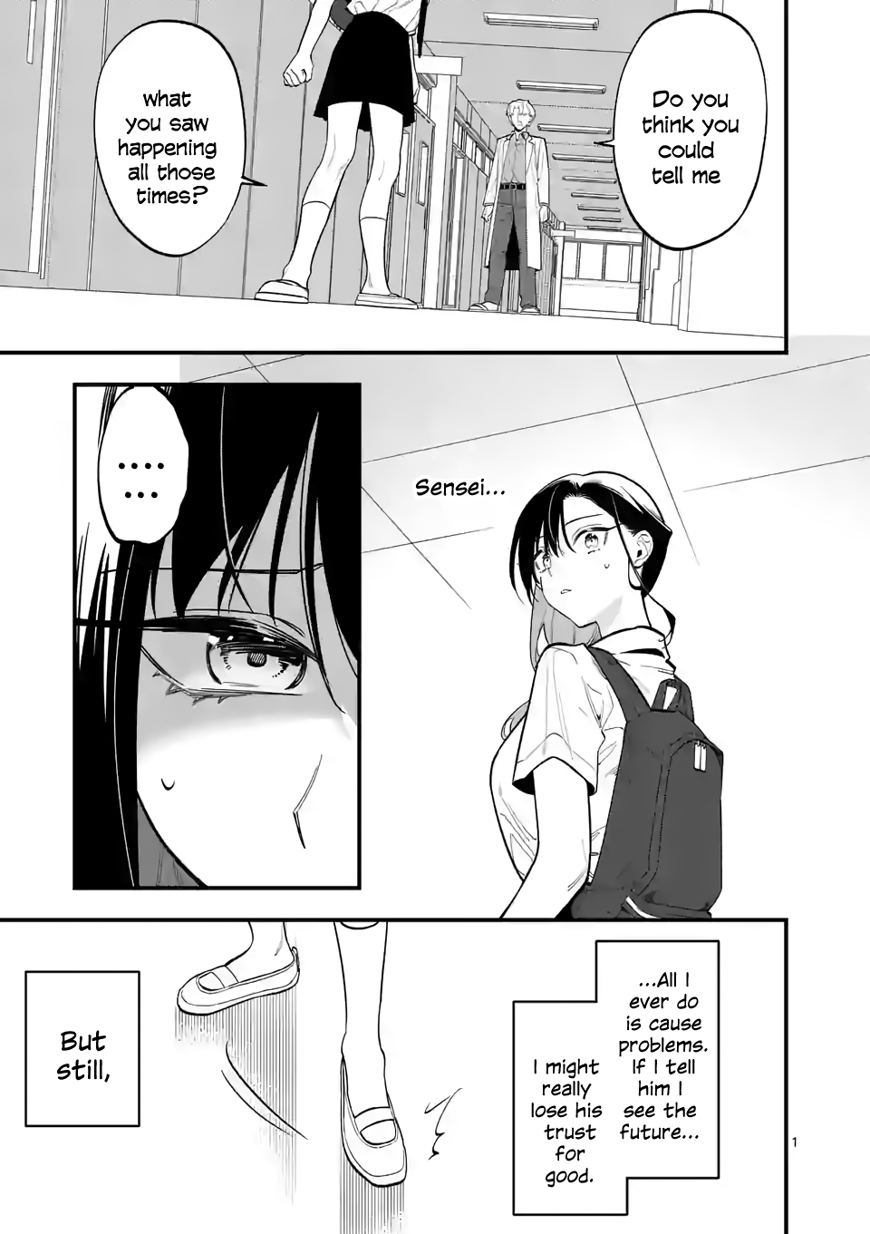 Liar Satsuki Can See Death chapter 62 - page 1