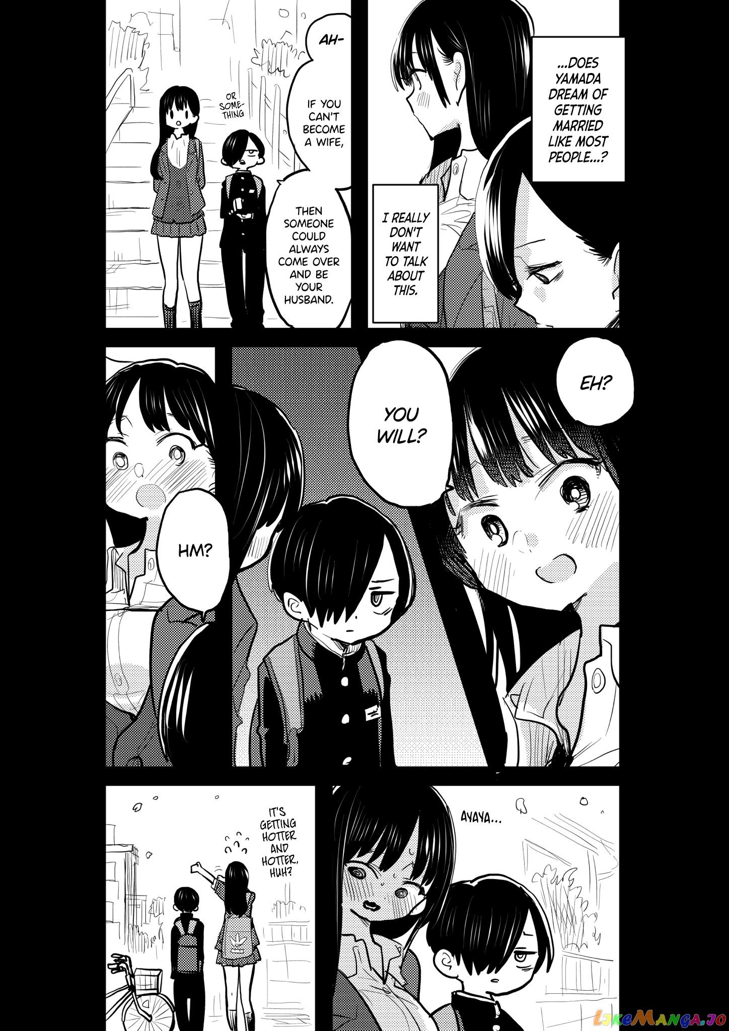 Boku no Kokoro no Yabai yatsu chapter 65.3 - page 2