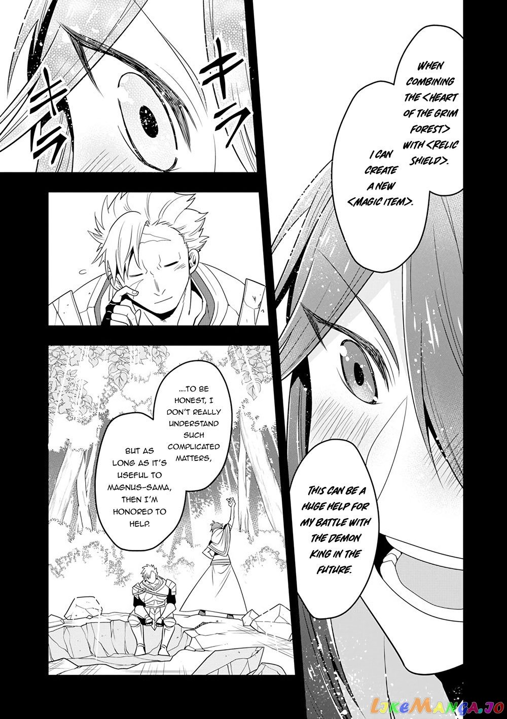 Kouryakuhon o Kushi Suru Saikyou no Mahoutsukai ~< Meirei sa Sero > to wa Iwa Senai Oreryuu Mao Tobatsu Saizen Ruuto ~ chapter 5 - page 25