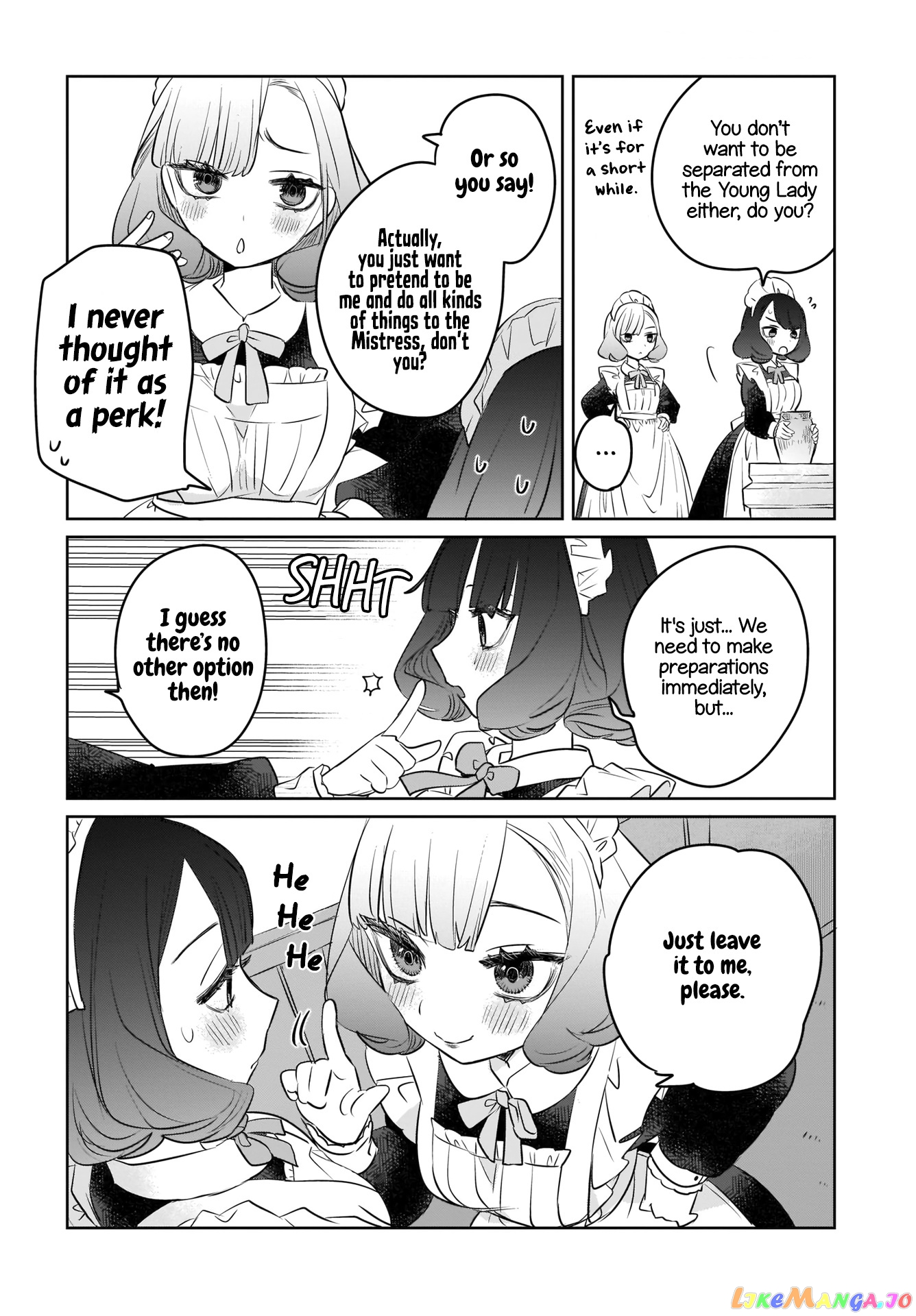 Sensory Sharing Maid-San! chapter 4 - page 8