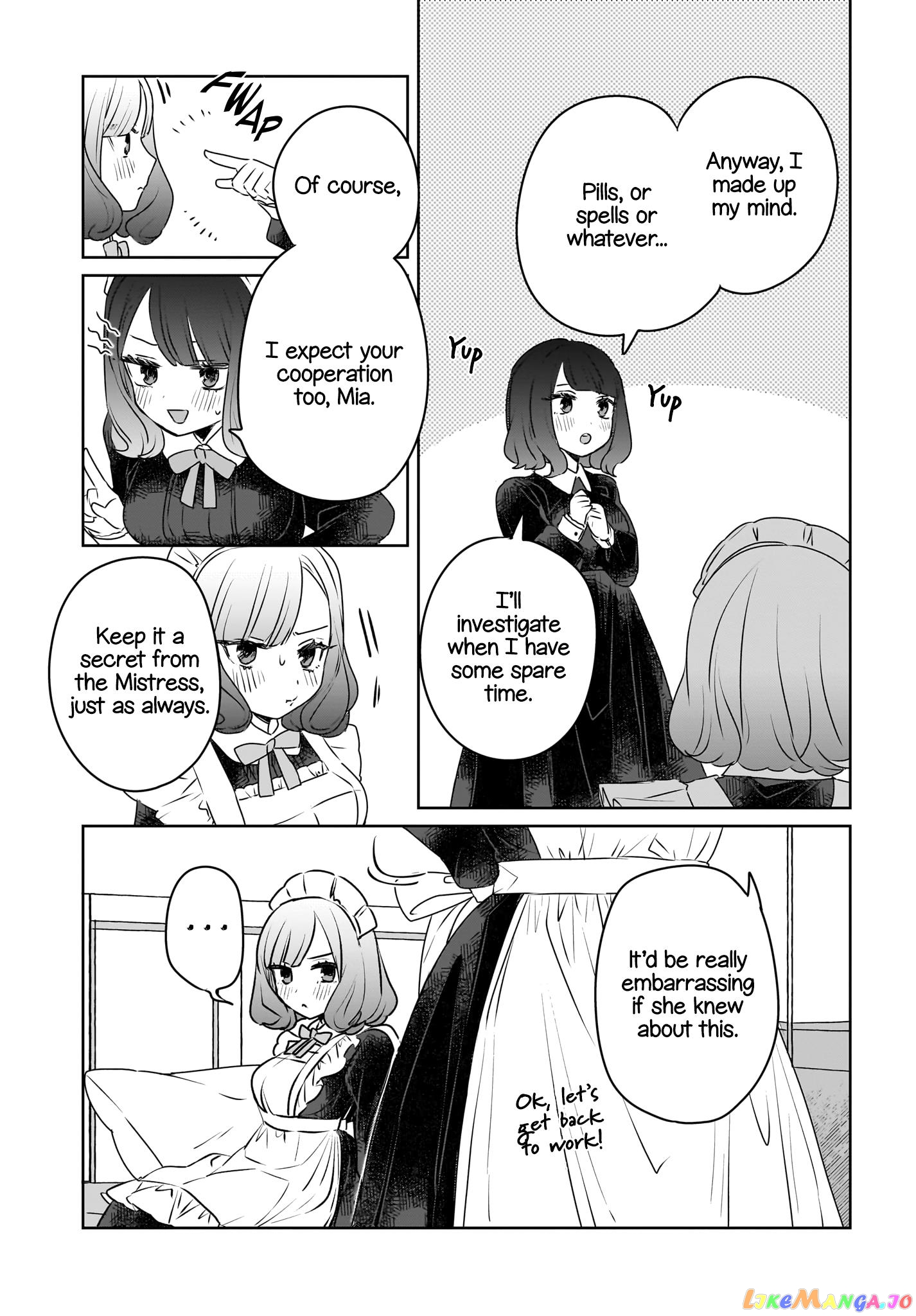 Sensory Sharing Maid-San! chapter 8 - page 17