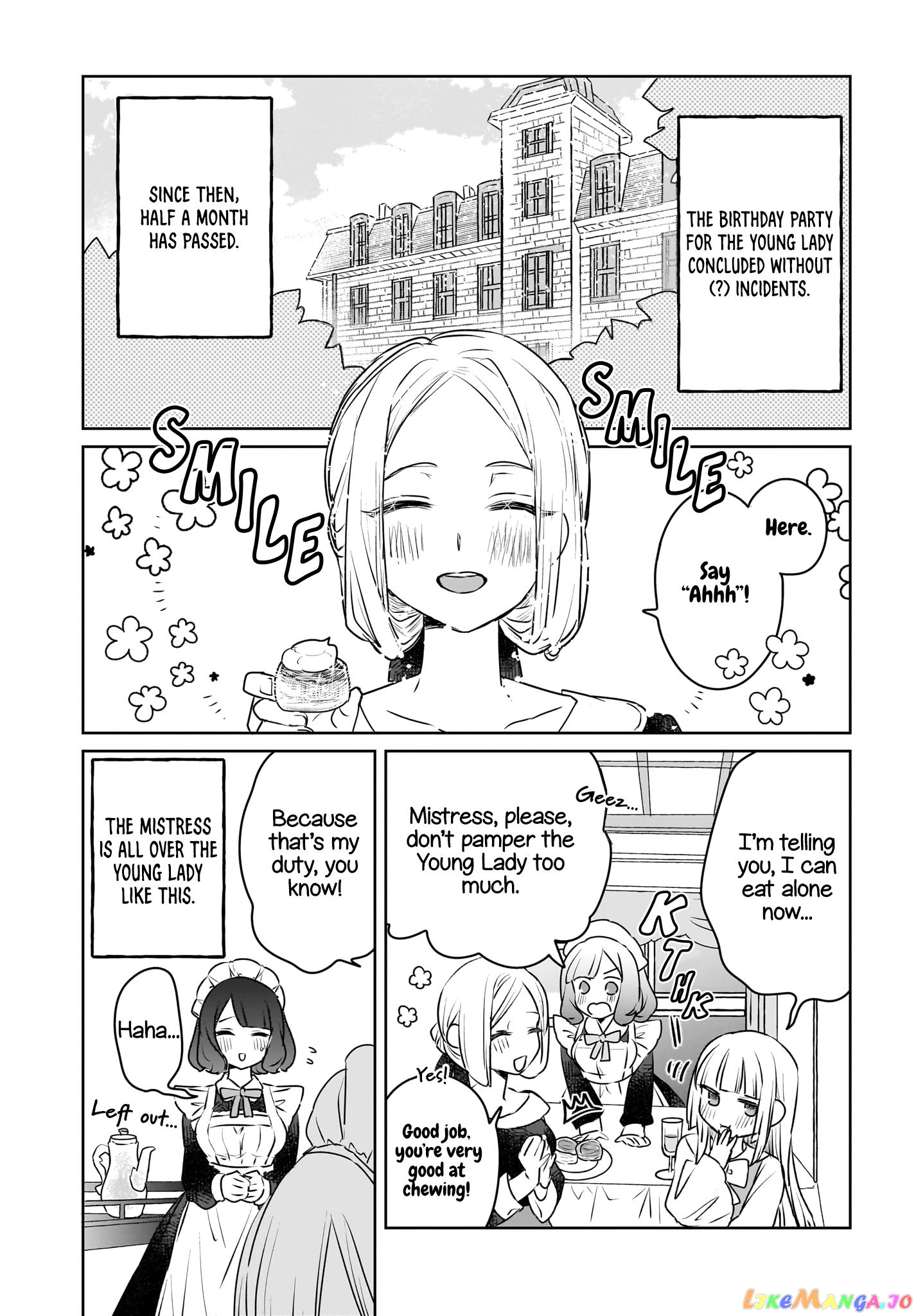 Sensory Sharing Maid-San! chapter 8 - page 3