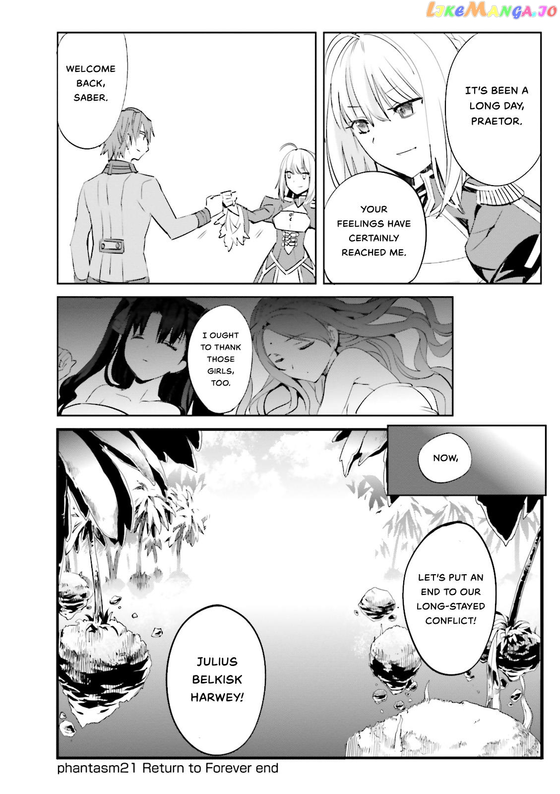 Fate/Extra Chapter 21 - page 22