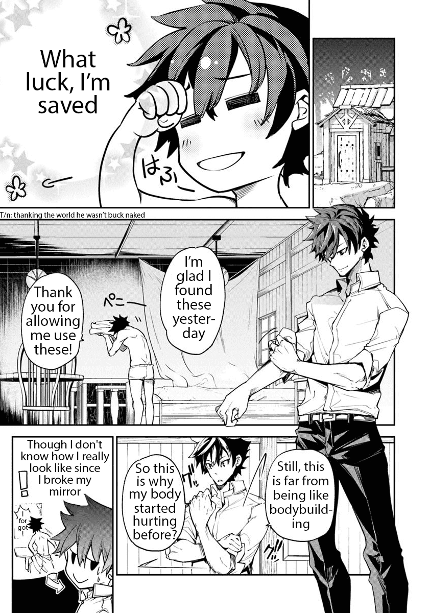 Isekai De Cheat Skill Wo Te Ni Shita Ore Wa, Genjitsu Sekai Wo Mo Musou Suru ~Level Up Wa Jinsei Wo Kaeta~ chapter 3 - page 3