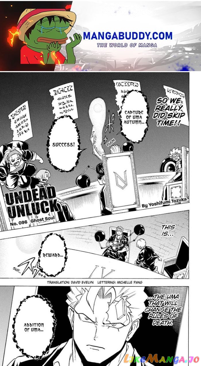 Undead + Unluck chapter 96 - page 1