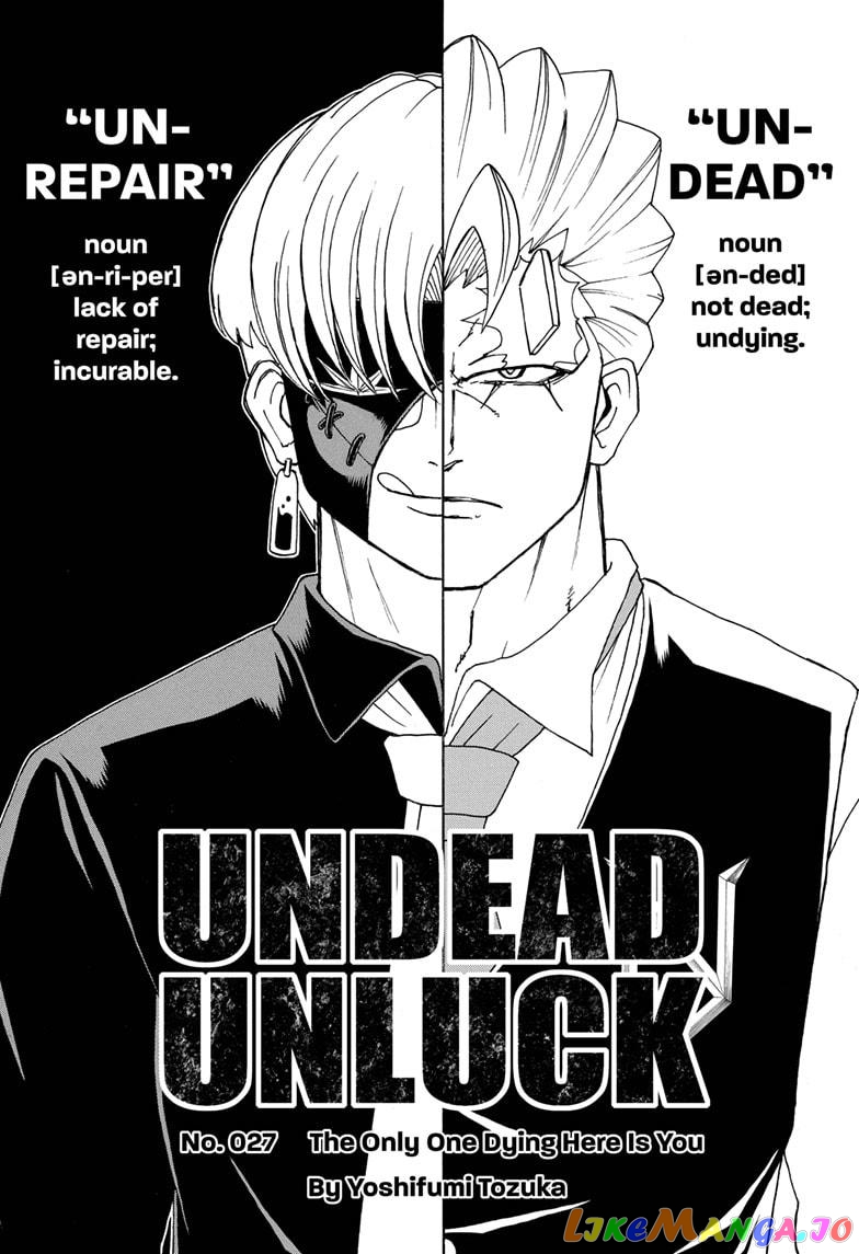 Undead + Unluck chapter 27 - page 1