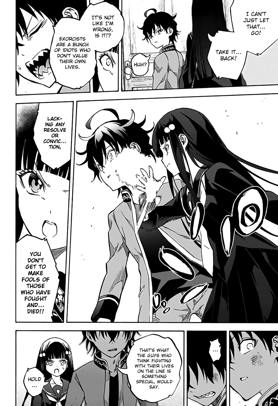 Twin Star Exorcists chapter 29 - page 13