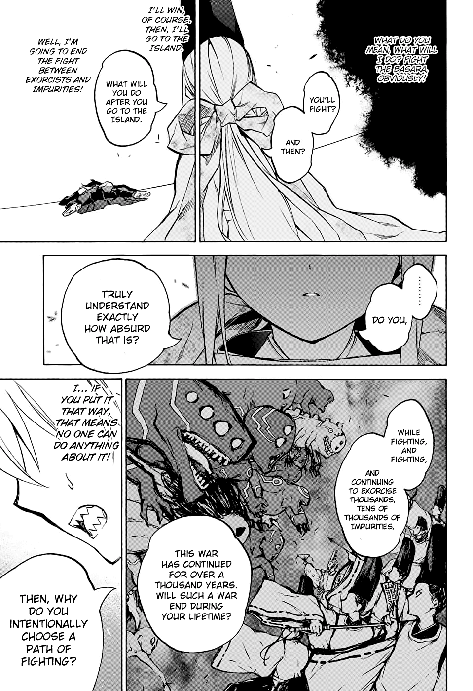 Twin Star Exorcists chapter 30 - page 39