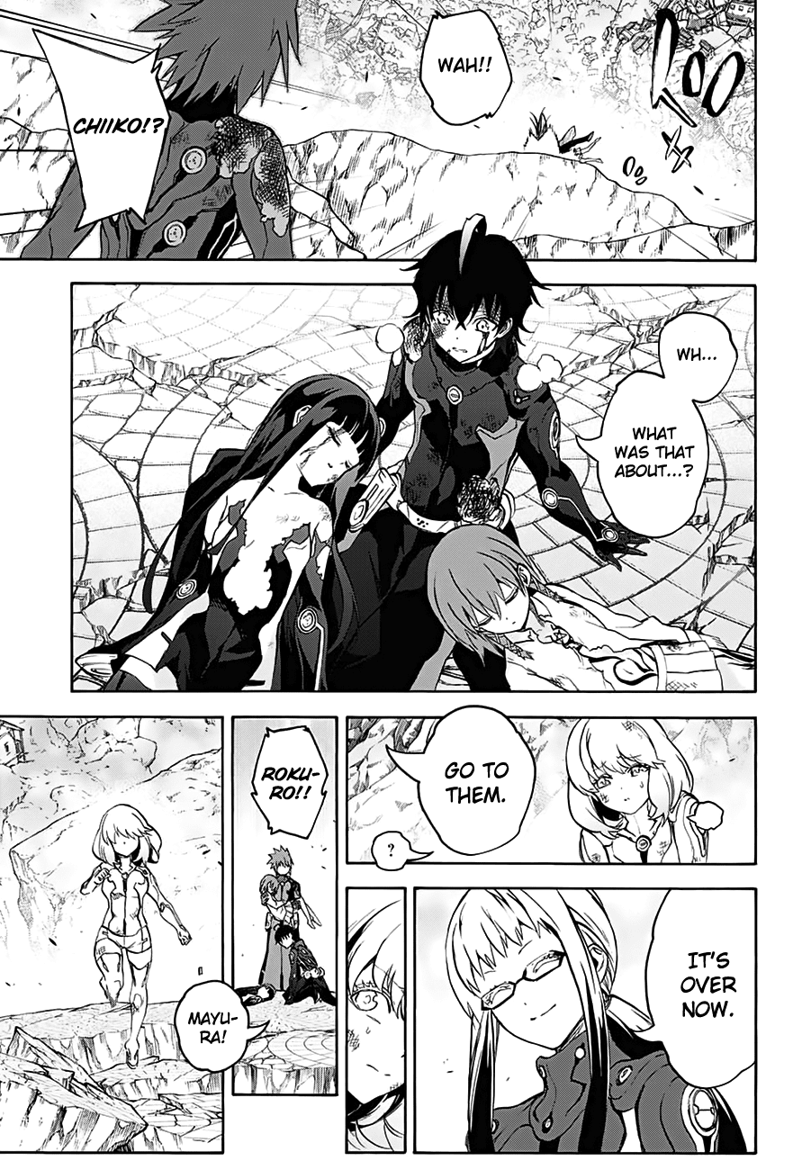 Twin Star Exorcists chapter 32 - page 22