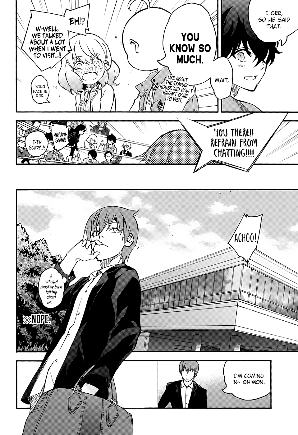 Twin Star Exorcists chapter 55 - page 10