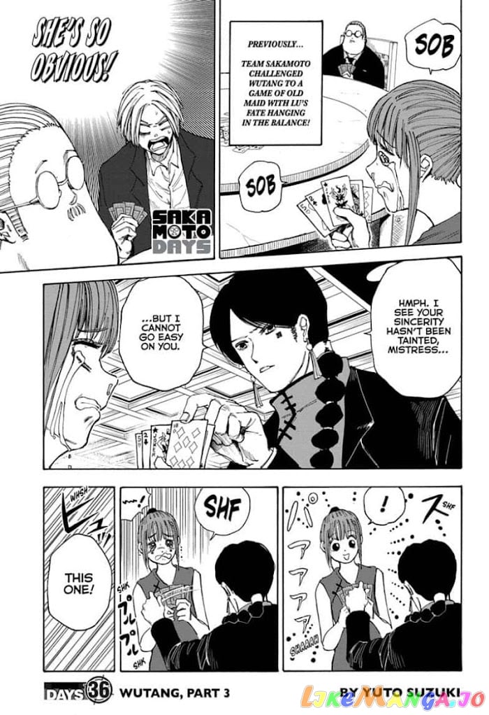 Sakamoto Days chapter 36 - page 1