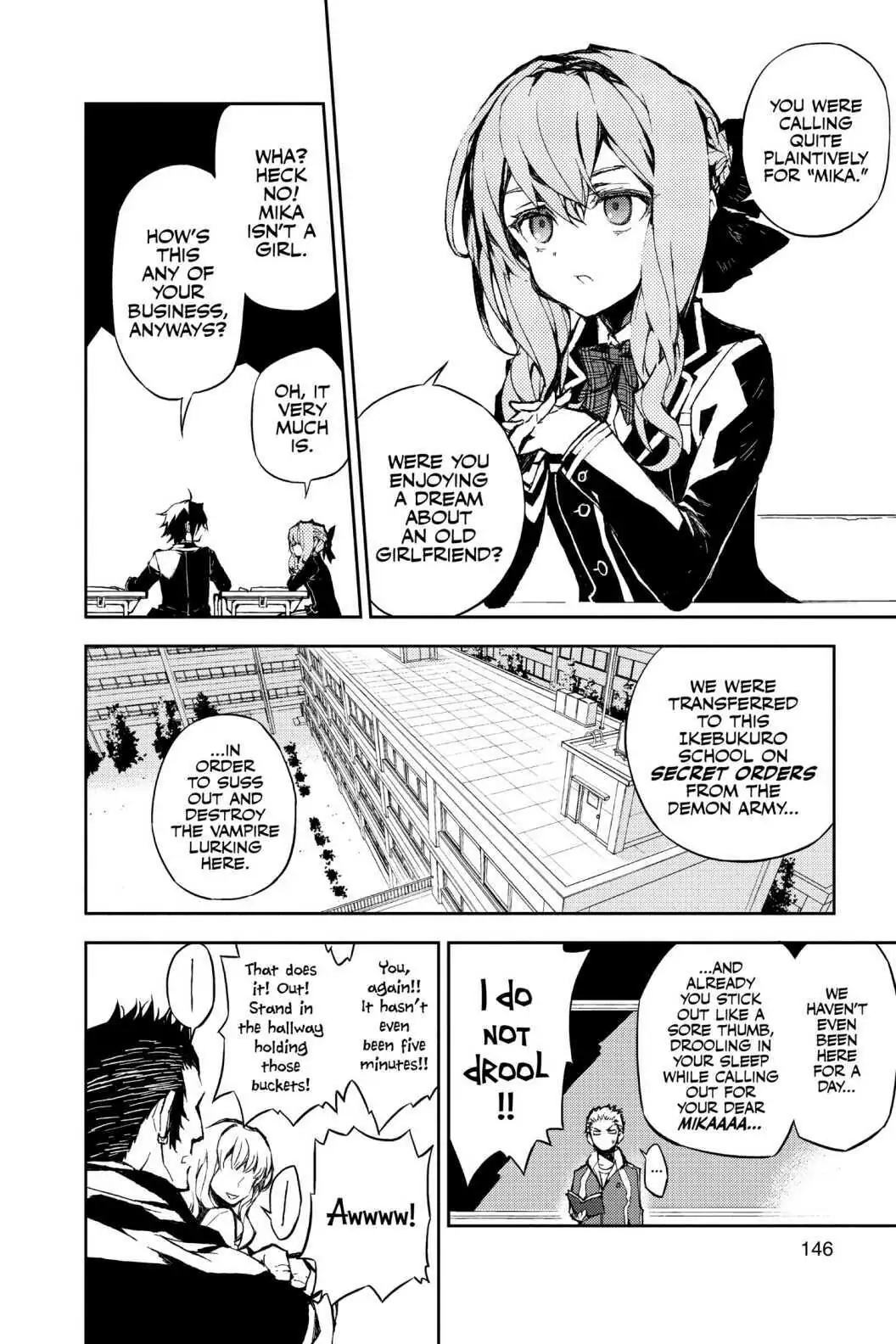 Seraph Of The End chapter 63.5 - page 8