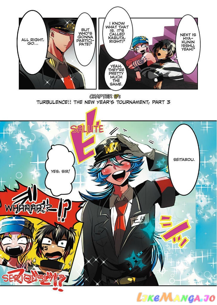 Nanbaka chapter 17 - page 1