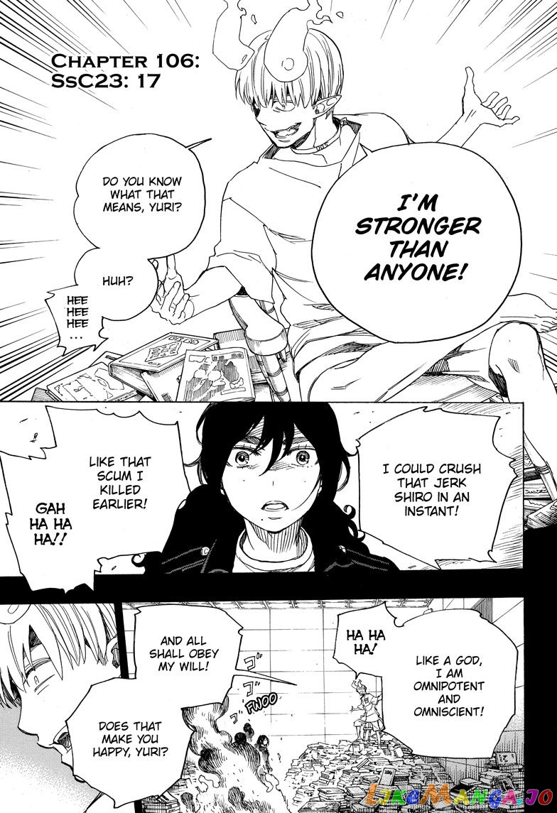 Ao No Exorcist chapter 106 - page 1