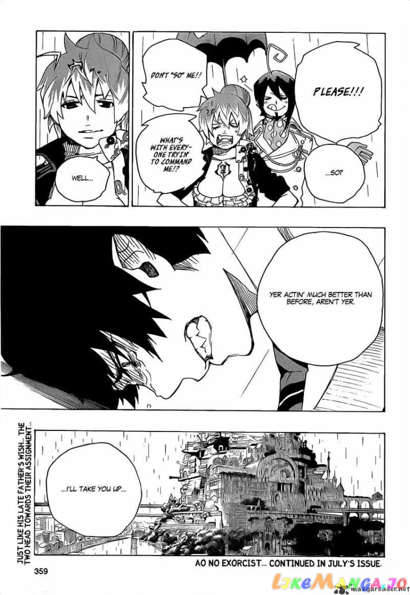 Ao No Exorcist chapter 14 - page 40