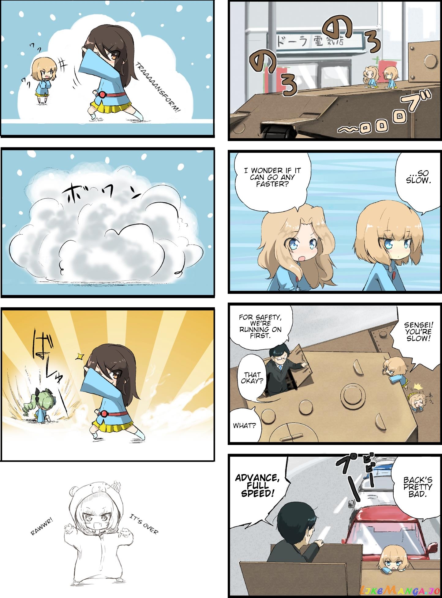 Girls Und Panzer – Garupan Kindergarten chapter 1 - page 9