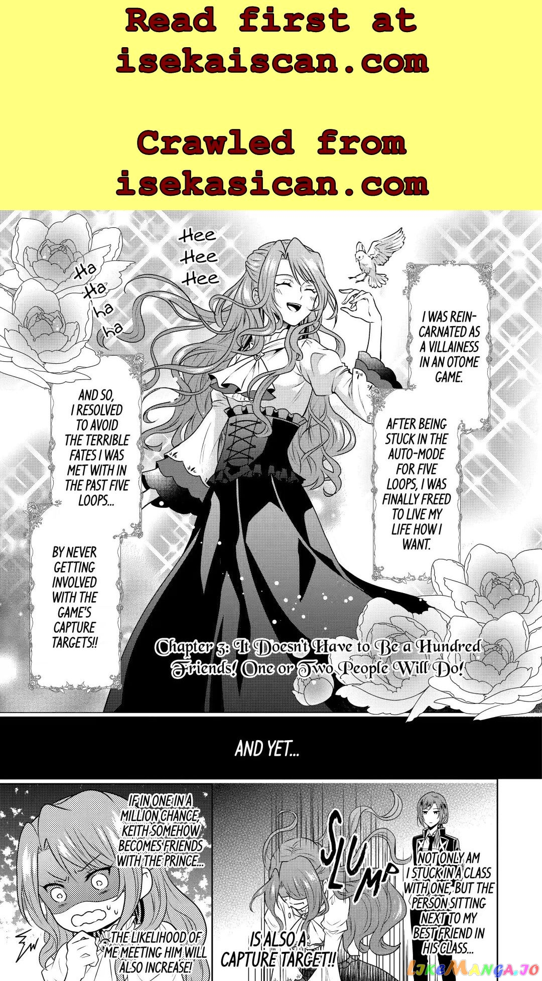 Auto-Mode Expired In The 6Th Round Of The Otome Game chapter 3.1 - page 1